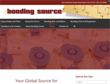 Tablet Screenshot of bondingsource.com